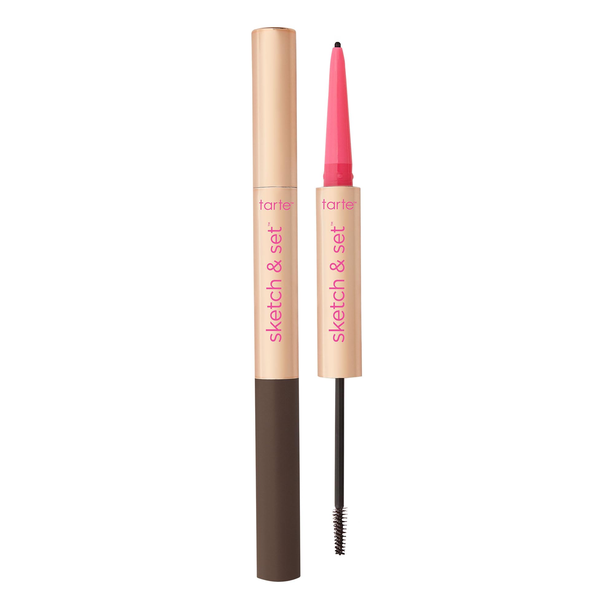 tarte big ego sketch & set brow pencil &