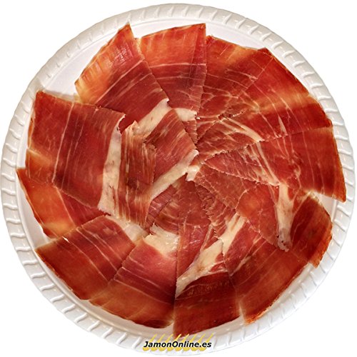 7 Platos de Jamón Serrano Gran Reserva Cortado en Tapas