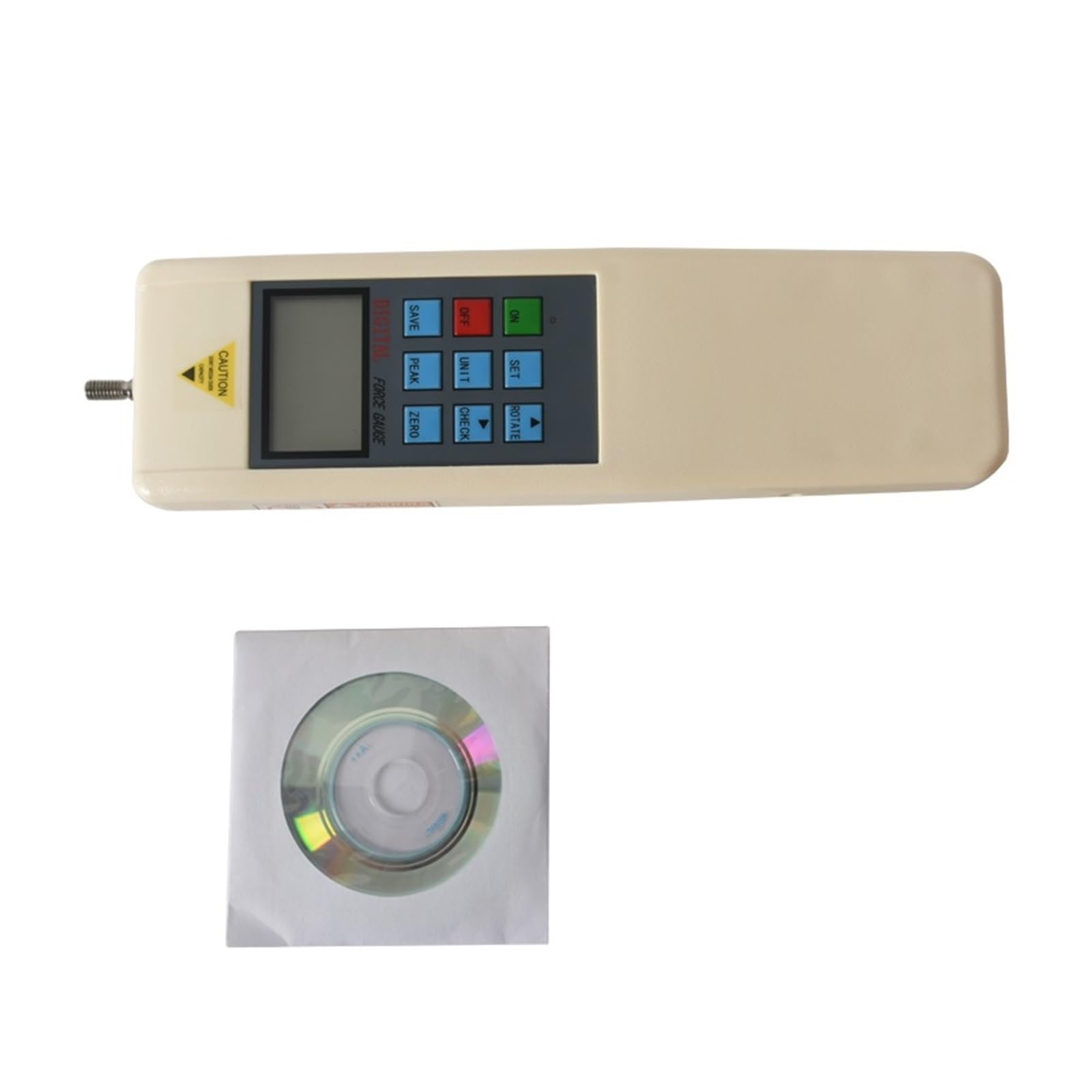 Medidor de fuerza digital con software de salida USB