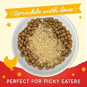 Stella & Chewy’s Freeze-Dried Uncooked Marie’s Magical Dinner Mud – Protein Wealthy, Grain Free Canine & Pet Meals Topper – Cage-Free Rooster Recipe – 7 oz Bag