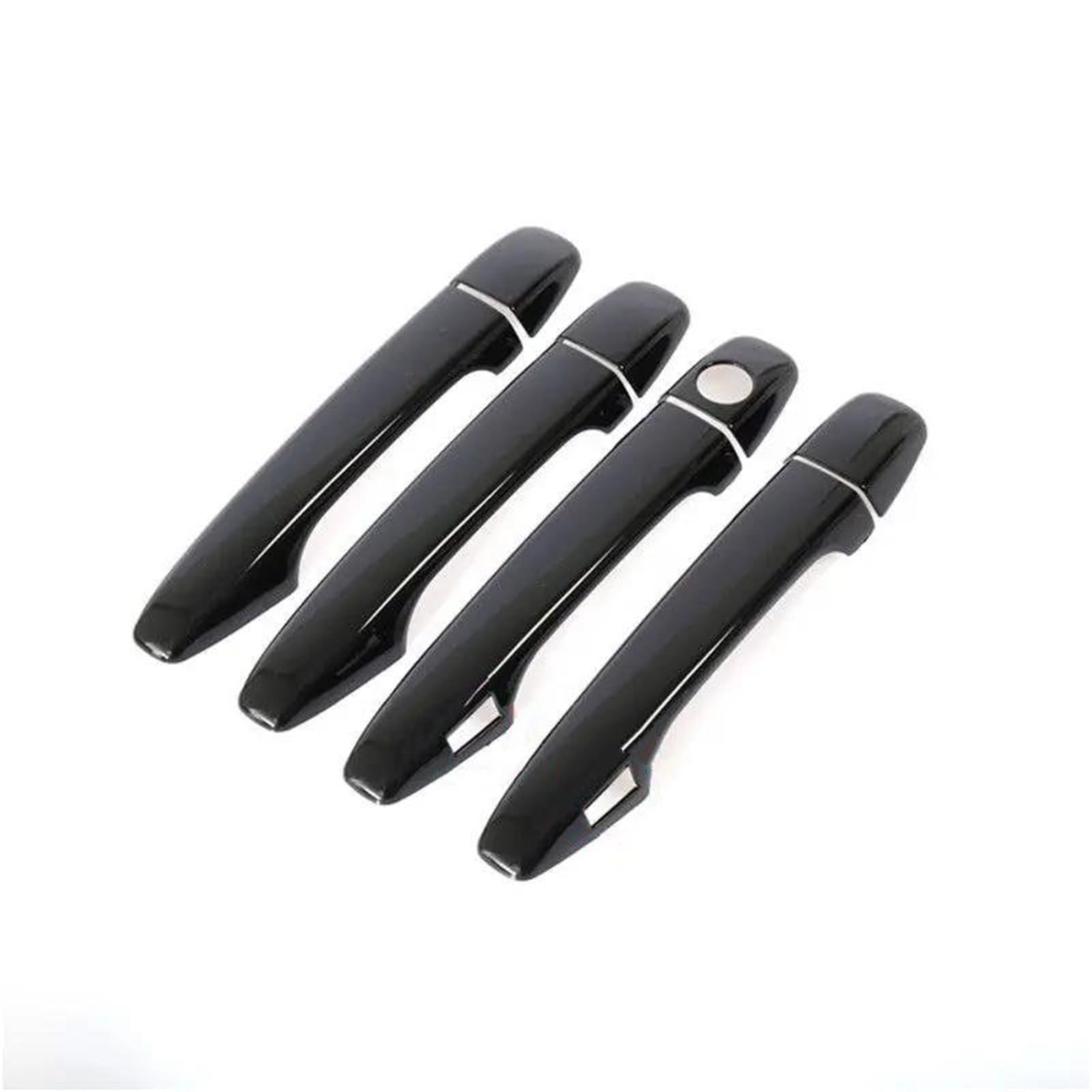 YOUZKA Handle Protective Glossy Black Car Door Handle Cover Sticker Overlay Styling Accessories for Subaru for Levorg 2015-2019(Keyless Entry)
