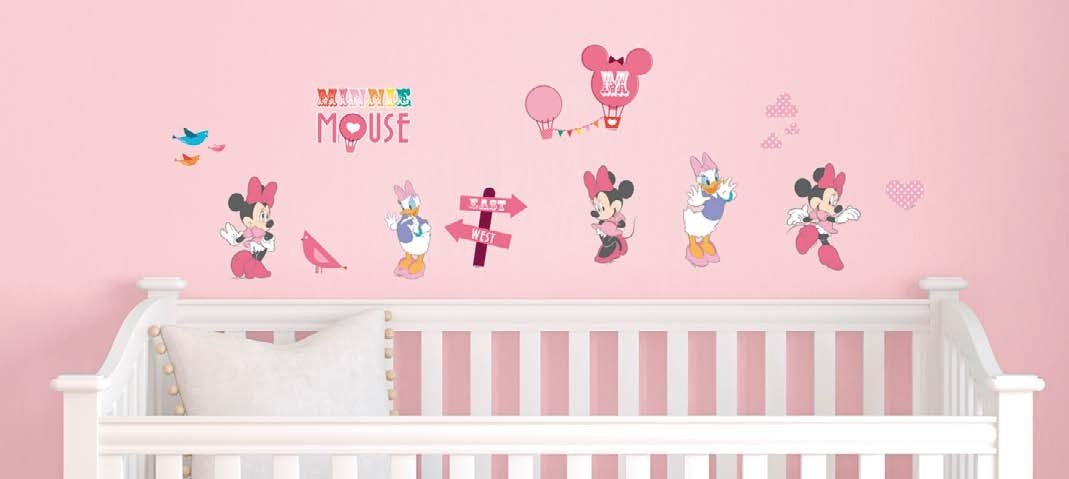 Stor Wall Stickers 25X35cm Minnie 93513