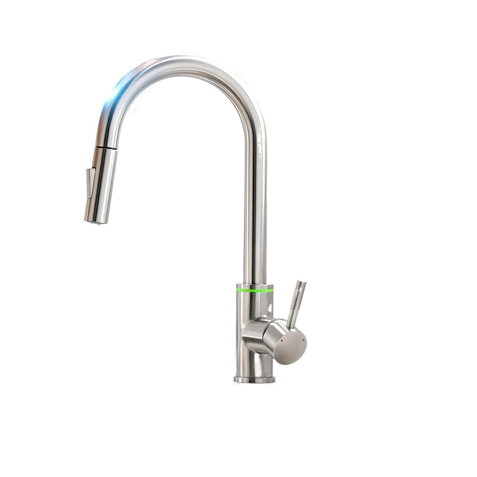 HADECOLL Pull-Out Faucet Smart Touch Kitchen Faucets Crane For Sensor Kitchen Water Tap Sink Mixer Rotate Touch Faucet Sensor Water Mixer Easy To Install,1067-Brush