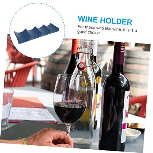 Estante para botellas de vino estilo europeo 2pcs miniatura 7