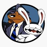 Sam And Max Vinyl Waterproof Sticker Decal Car Laptop Wall Window Bumper Sticker 5'