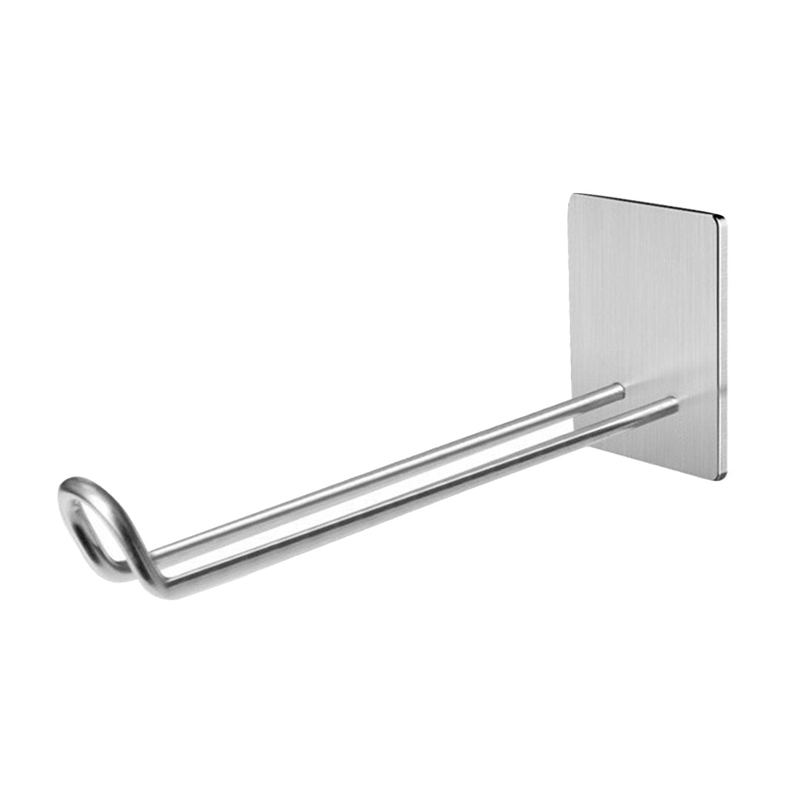 Rustproof Stainless Steel Stick on Hook for Bathroom Waterproof Shower Robe Towel Hanging Rack Practical Towel Hanger Sticky Hook for Hanging