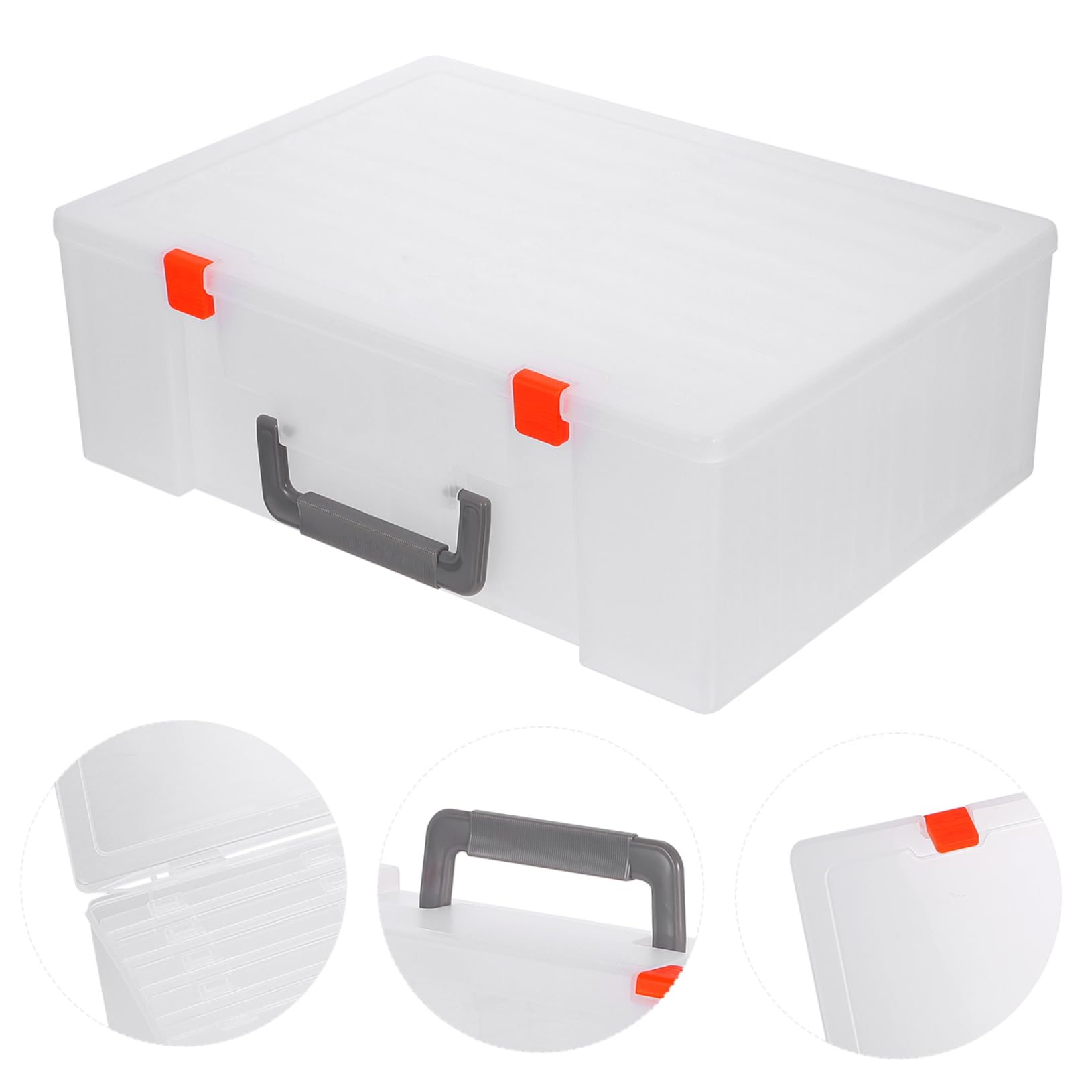 balacoo Photo Storage Case Box Organizer for Photos Craft Supplies Office Essentials