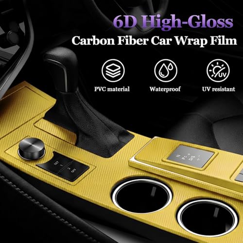 Vinilo fibra de carbono 6D para tapar arañazos de coche 7