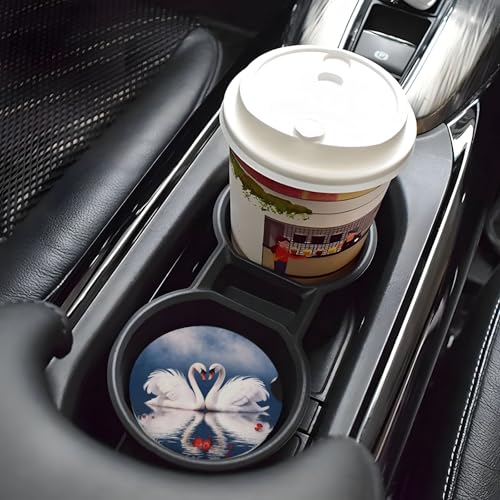 2 Posavasos de Cerámica para Auto 2.56" Universal miniatura 6