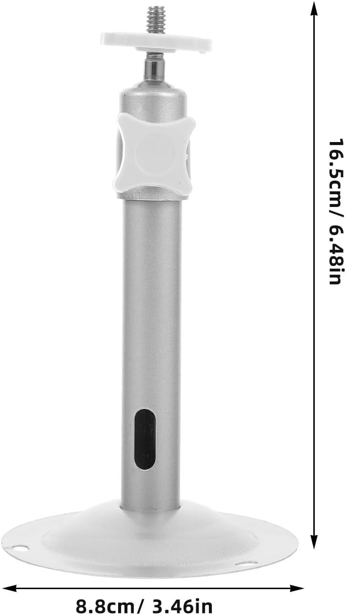 Security Camera Wall Mount Bracket, Iron Round Rod, Adjustable image 2
