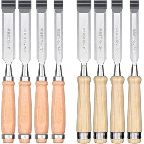 GREBSTK 8pcs Wood Chisel Set Cover