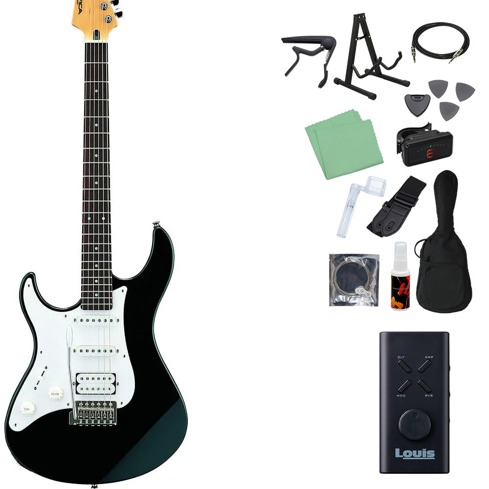 Amazon | YAMAHA PACIFICA112JL BL(ブラック) エレキギター初心者14点