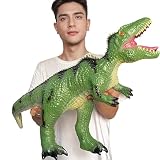 YONGJULE Toddler Big Dinosaur Toy - 29 inch Large Giganotosaurus Dinosaur Toys, Giant Inflatable Dinosaur Toys for Kids 3-5, Dinosaur Party Birthday Gifts for Boys Girls (Giganotosaurus)