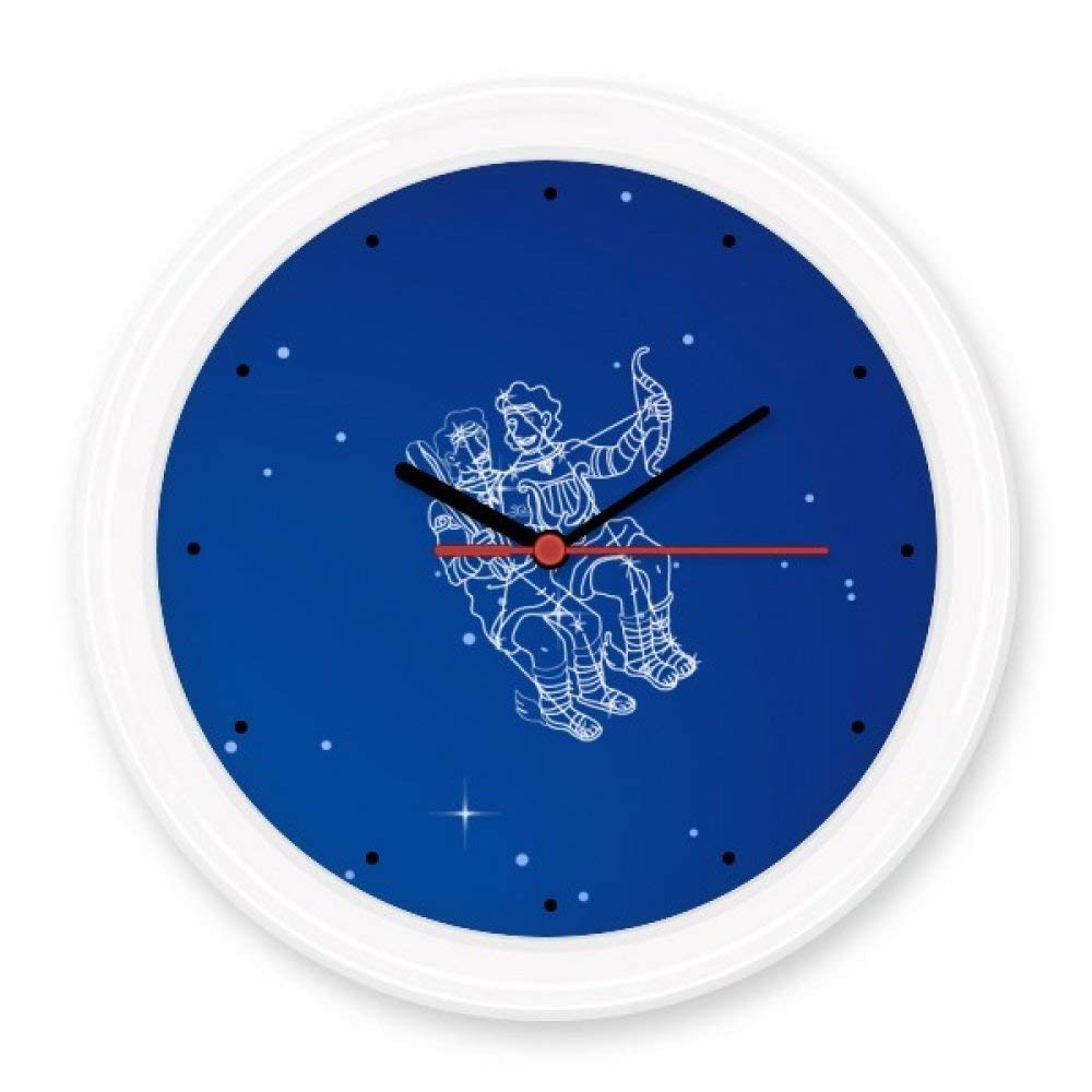 Horloge murale motif Constellation Gémeaux Star Universe, le cadeau idéal de décoration