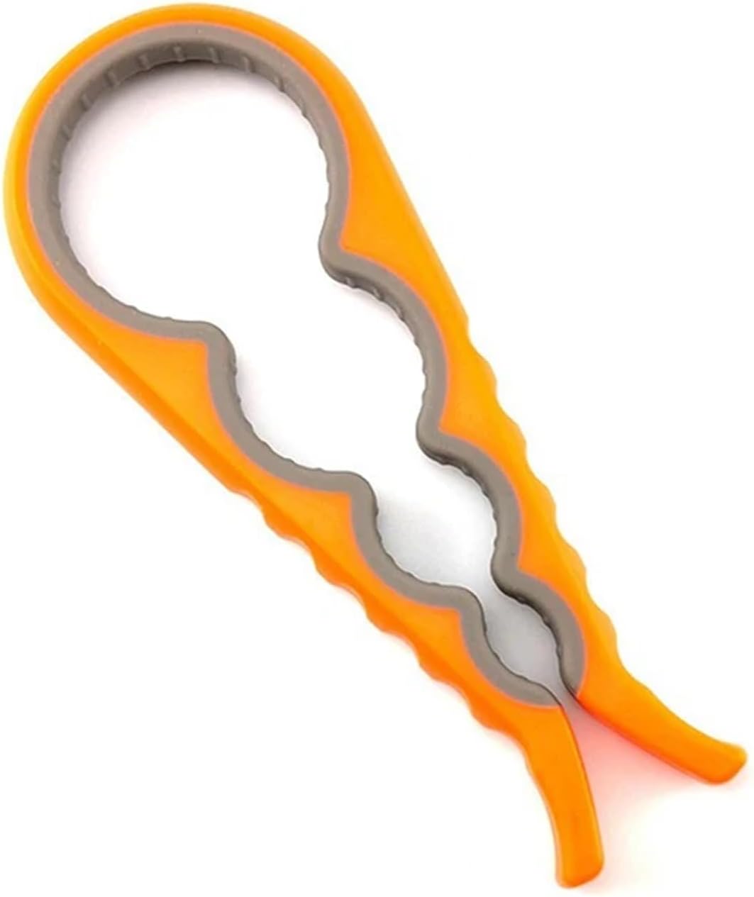 Kitchen Jars Opener Universal Bottle Cap Opener Open Bottle Covers Effortless Jar Opener Open Jars and Lids(Orange)