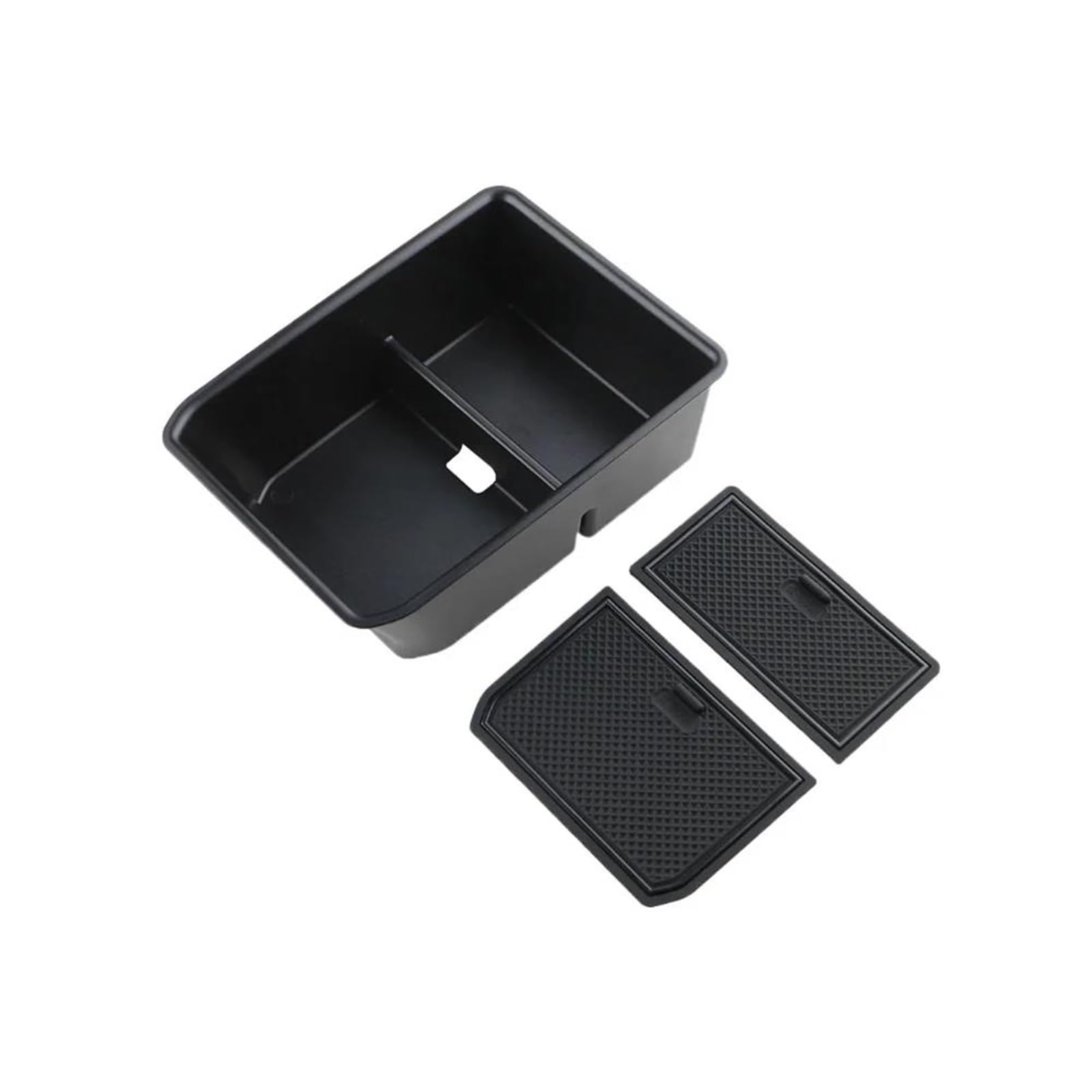 Fcaopcwama Central Storage For Audi Q4 E-Tron Etron 2019-2025 Car Front Rear Door Storage Box Central Armrest Cases Accessories Car Armrest Storage Box