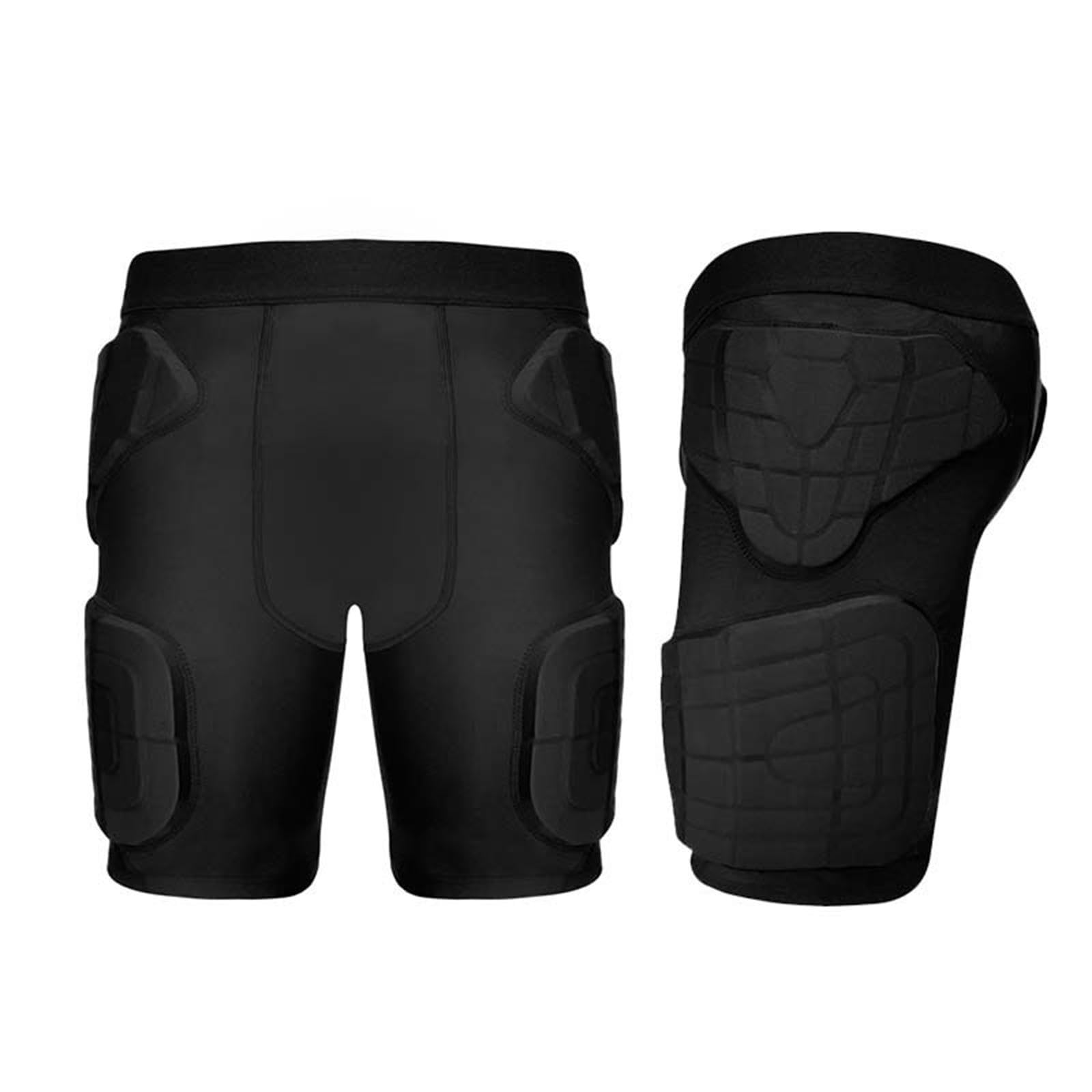 Short Rembourré de Baseball Pantalon de Protection Caleçon de Compression Cuissard de Football Conçu pour Absorber Les Impacts Adapté pour Jeunes ATH