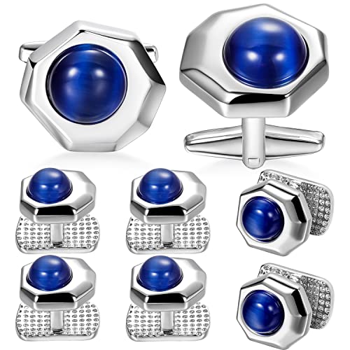 Mancuernillas HAWSON Ojo de Gato para Hombre miniatura 1
