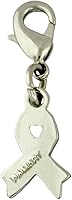 Vista 2 de PinMart Awareness Ribbon Enamel Charm Jewelry