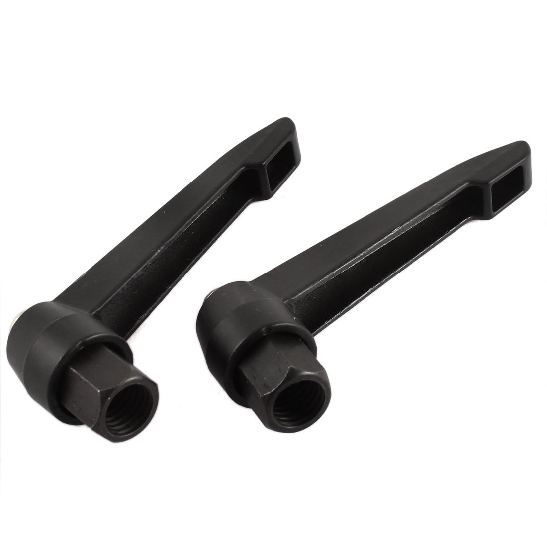 Aexit M12x20mm Thread Pressure Washer Parts & Accessories 95mm Long Lever Lathe Machinery Adjustable Clamping Nozzles Handle 2pcs