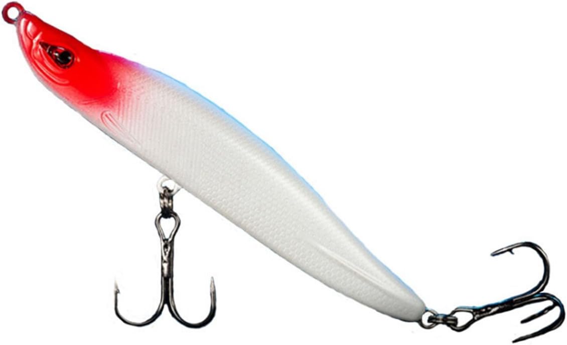 Moving Fishing Lures Water Activated Lifelike Swimbait Hard Bait for Northern Pike Largemouth Bass Trout Salmon Walleye Muskie in Freshwater and Saltwater (30g,12 inch)