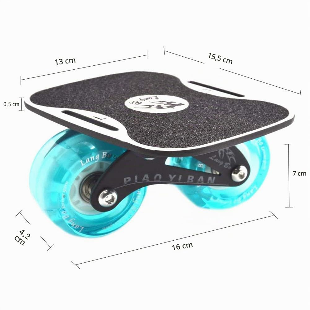 Drift Skates Split Skateboard Portable Rollskate drift High Rebound Skate Outdoor Sliding Adolescentes Adultos Regalo de Cumpleaños