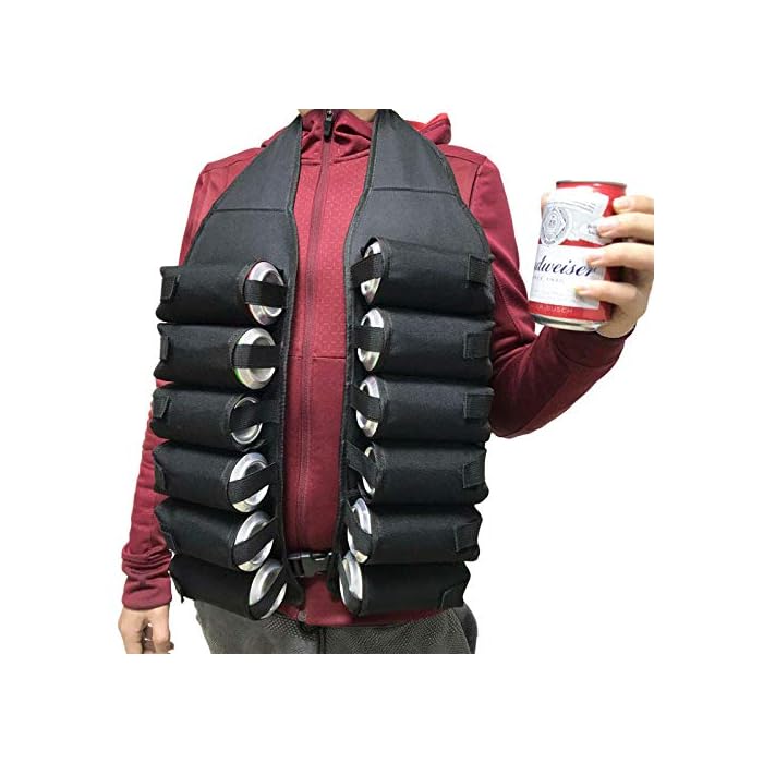 Buy Livans Beer Bandolier Holder 12Pack, Drink Vest Beer Holster 12