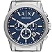 A｜X ARMANI EXCHANGE Men's Chronograph Silver-Tone Stainless Steel Bracelet Watch (Model: A|X2509)
