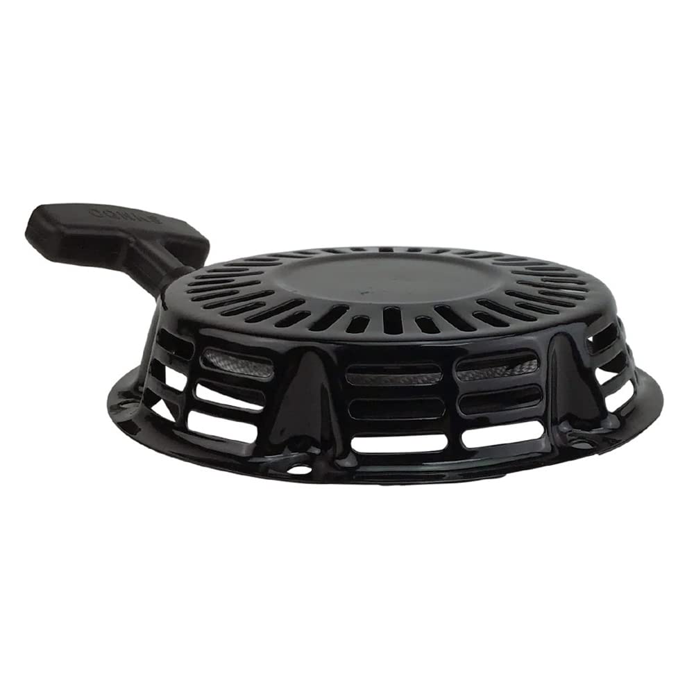 Arranque de retroceso de metal para 196 cc 5.5 hp 6.5 hp Coleman BT200X CT200U CT200U-EX KT196 Motovox MBX20 MB200 Baja Predator 212cc Motor Hammerhead 80T TrailMaster Mini Bike Go Kart negro