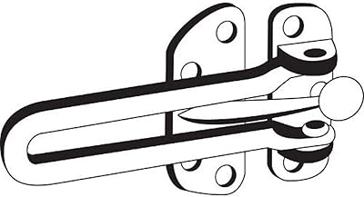 Pro-Lok Door Guard â€“ Swing Bar (Brass Finish)