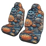 Gears Steampunk Mechanical Aesthetic 2 Pack