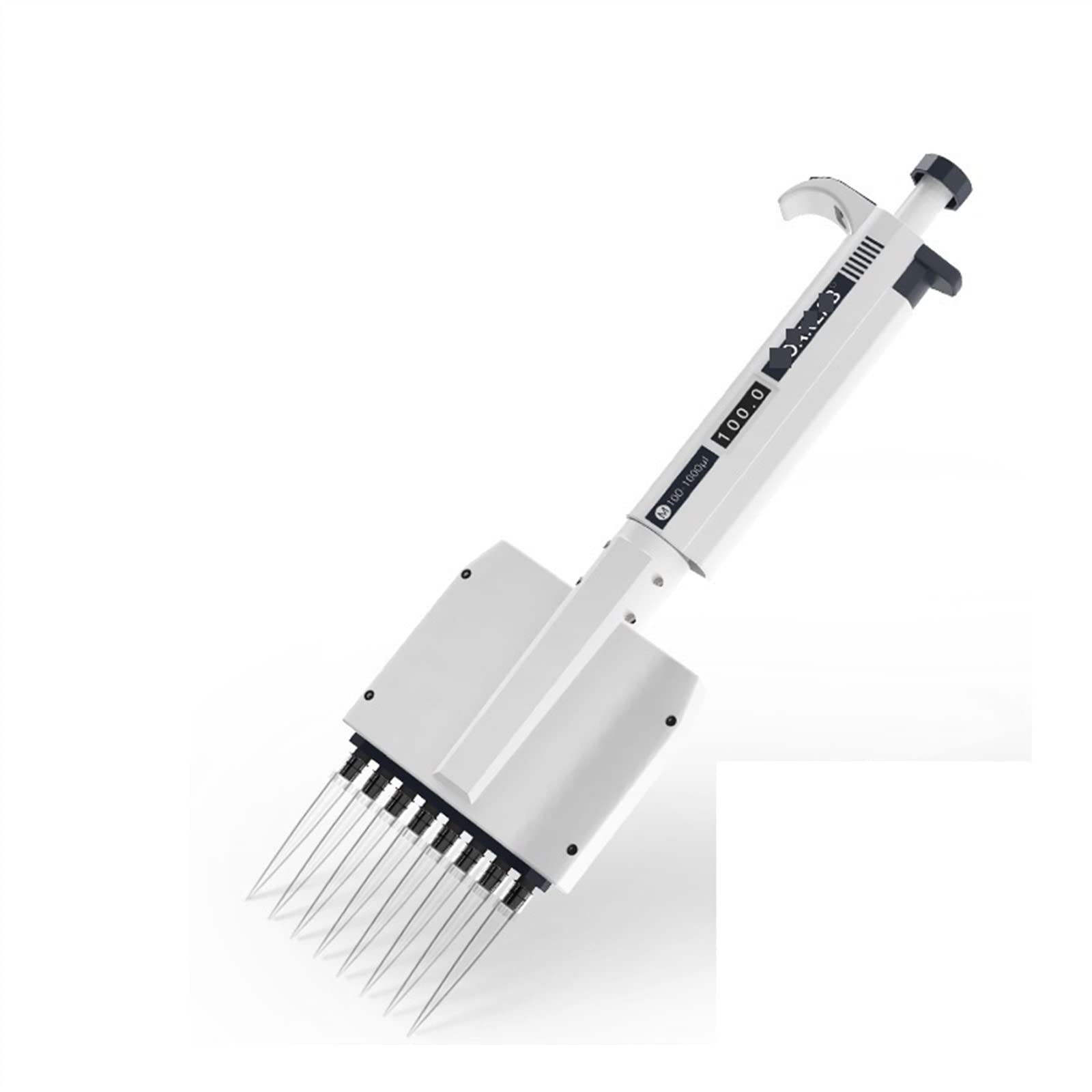 Mehrkanal-Pipette Laborgeräte-Handbuch Digitale einstellbare Mikropipette 8-Kanal-Pipette(5-50ul)