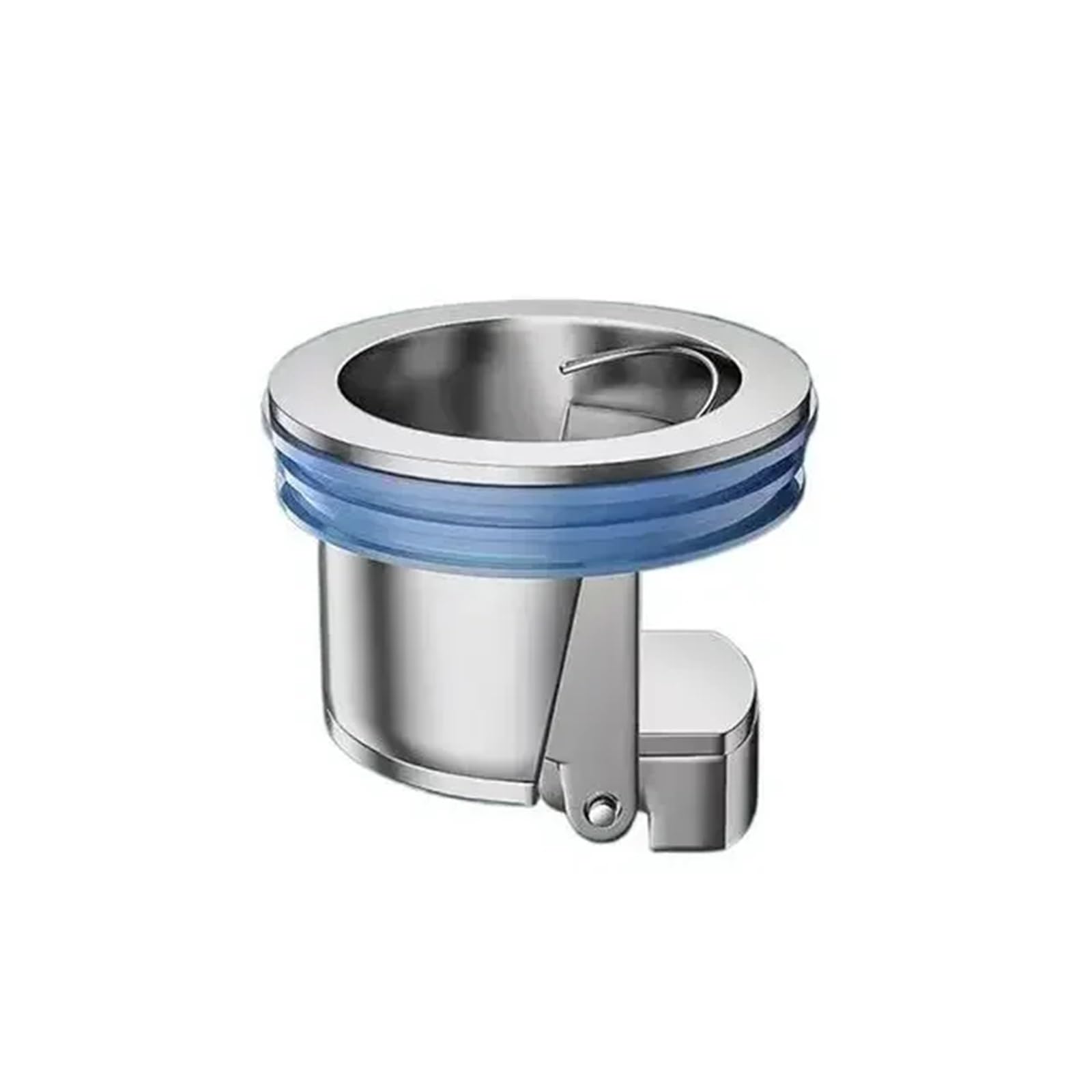 Floor Drain Cover Floor Drain Core Shower Deodorization Toilet Kitchen Bathroom Sewer(Silver -s)