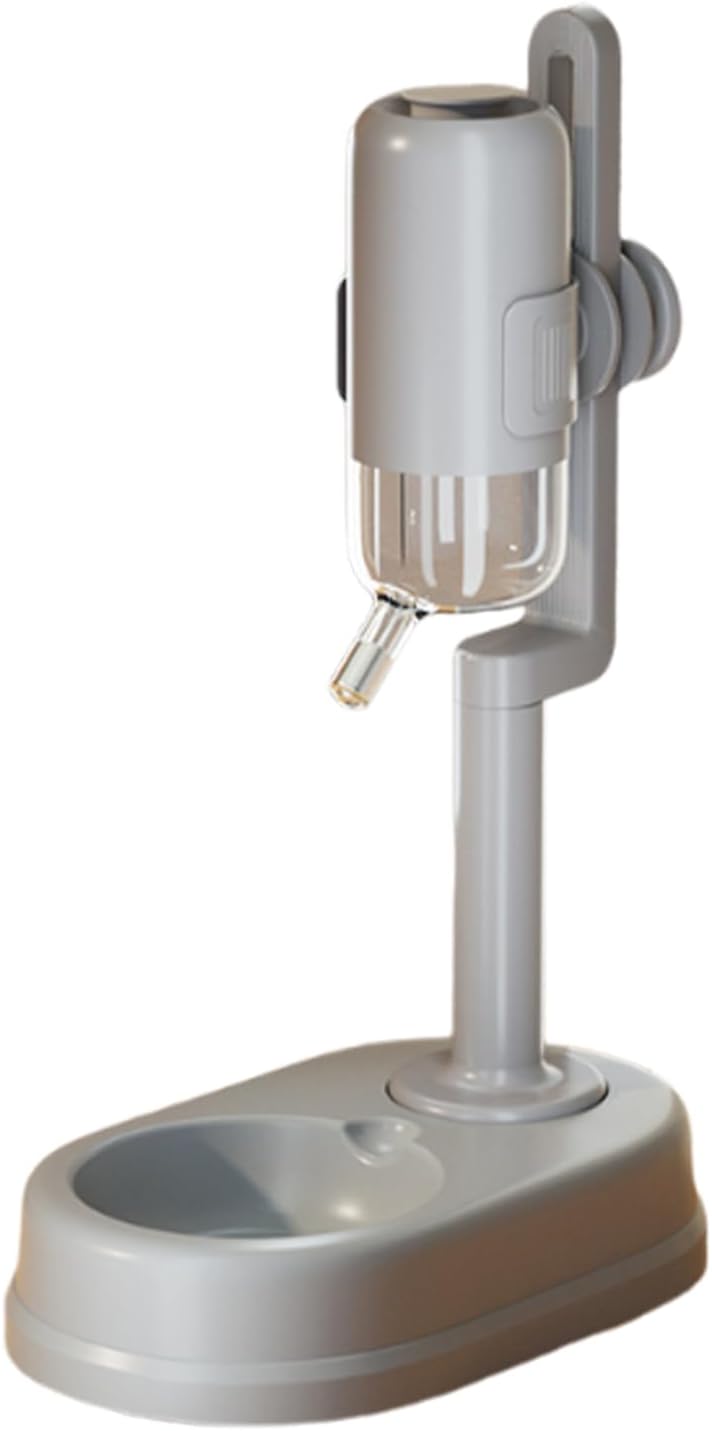 Dog Water Bowl Dispenser,Height Adjustable Waterer - 750ml Standing Anti Drip Dog Water Feeder | for Small Animals, Hamster, Squirrel, Hedgehog Bunny