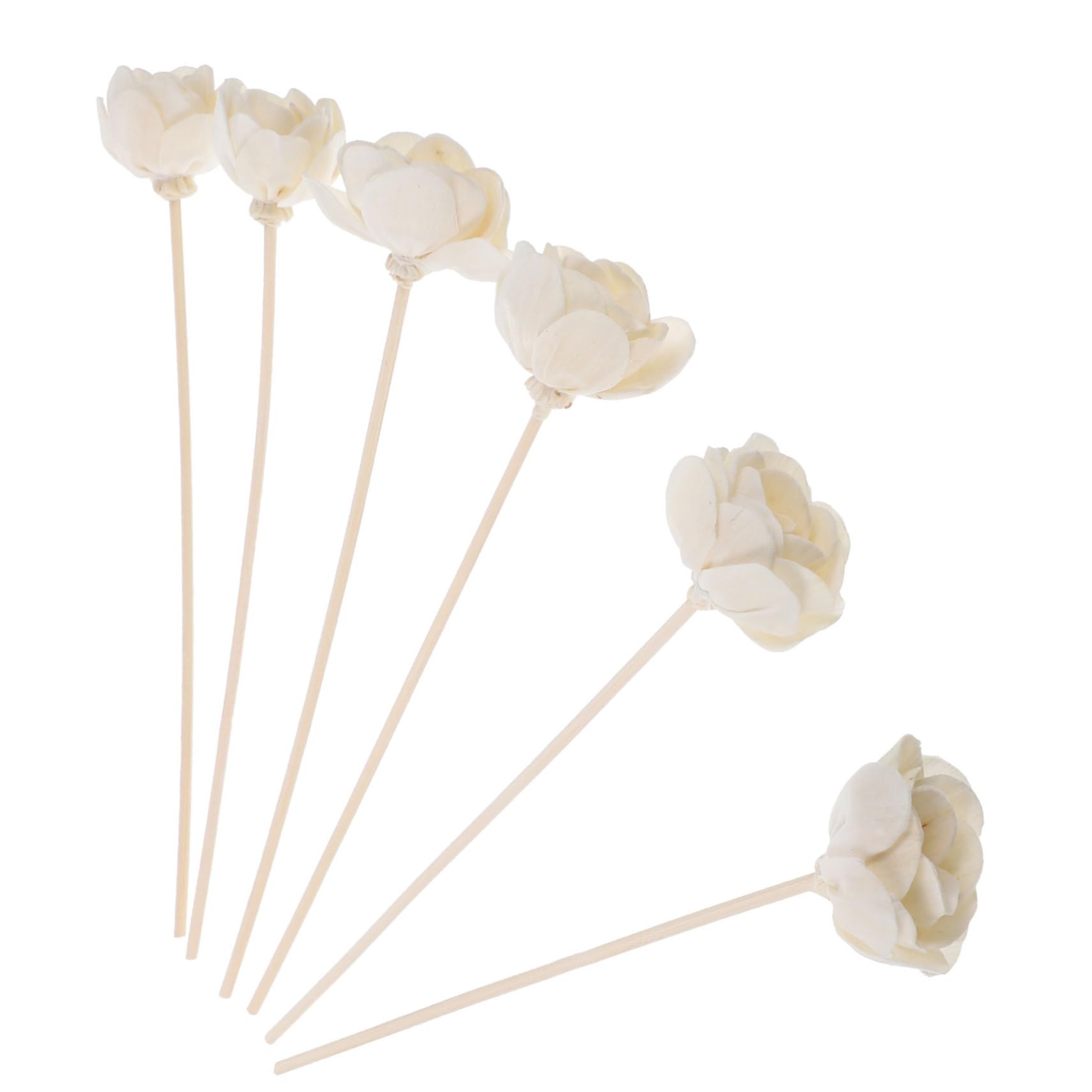 Amosfun 30stücke Aromatherapie Diffuser Stäbe Mit Kunstblumen Duftstäbe Für Raumduft Für Schlafzimmer Und Büro Natürliche Entspannung Und Stilvolle Dekoration