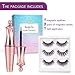 Arishine Magnetic Eyeliner and Magnetic Eyelash Kit - Magnetic Eyelashes with Eyeliner - Eyelashes With Natural Look - Comes with Applicator - no Glue Needed