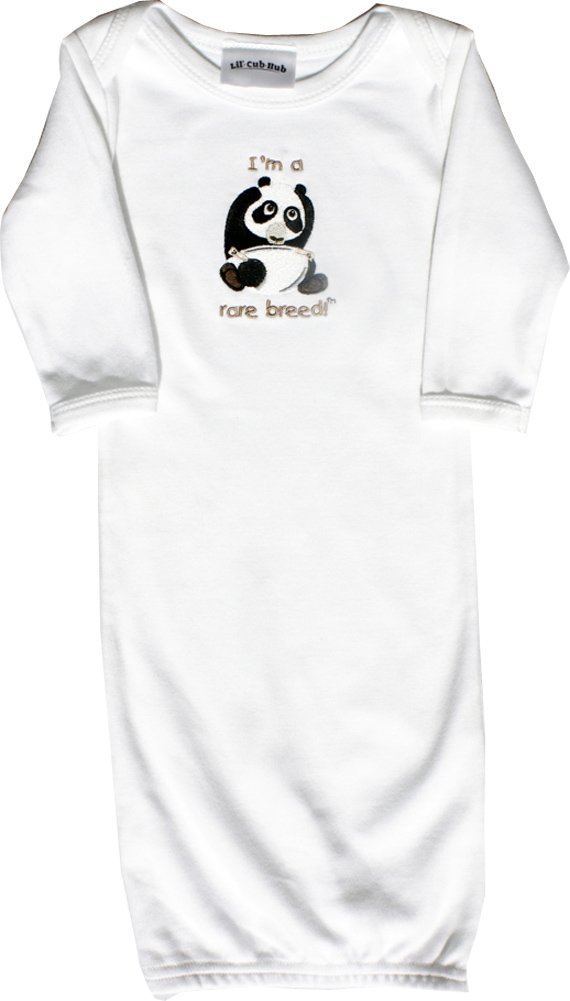 Lil' Cub Hub Baby Short Sleeve Onesie Panda