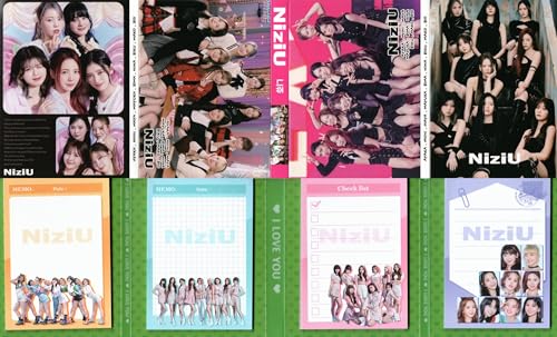 Amazon.co.jp: NiziU ニジュー グッズ【メモ帳 80枚セット】 写真入り