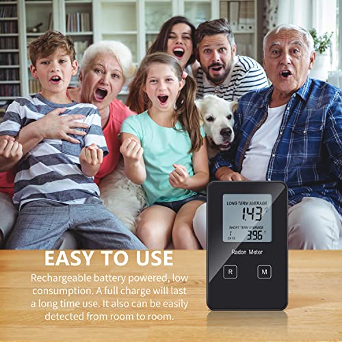 Funny Kitchen HRDM-02B Home Radon Detector, Portable Radon Tester thumb #5
