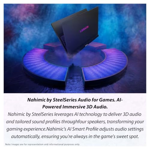 Image of Lenovo Legion Pro 7i Gaming Laptop, Intel Ultra 9-275HX, 64 GB DDR5 RAM, 4 TB PCIe SSD, 16 inch WQXGA (2560x1600) 240Hz, Nvidia G-Force RTX5080, RGB Backlit Keyboard, W11 Pro, Black+Traix Mousepad