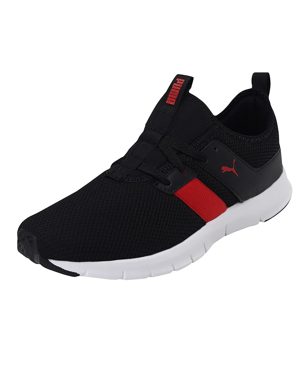 Puma mens Flex Hype Puma Black-High Risk Red Running Shoe - 10 UK (38046303) (B08TQRSDGV) Amazon Price History, Amazon Price Tracker