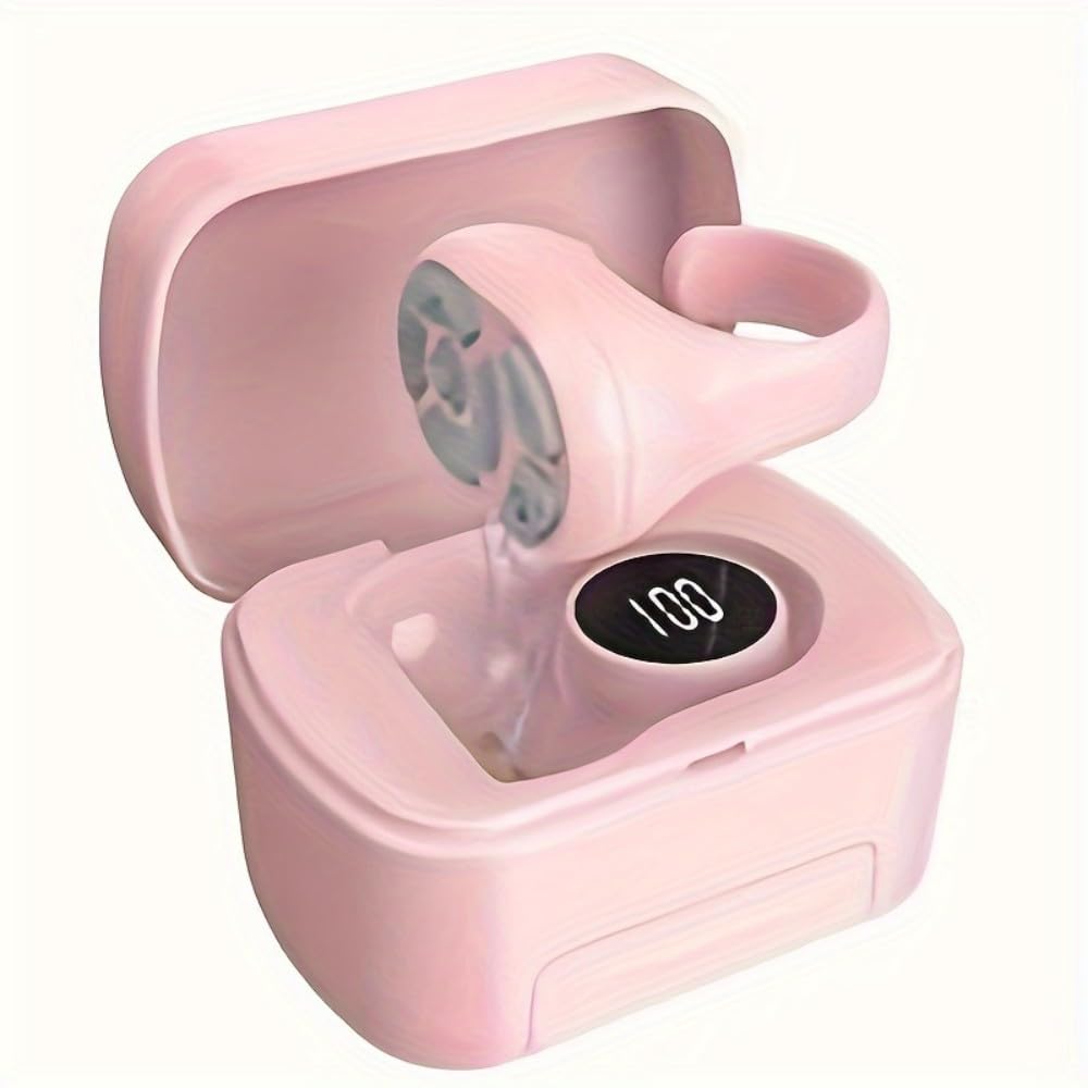 3-in-1 Wireless Mobile Selfie Cell Phone Remote Ring, Video Scroll, Shutter and Holder, with Charging Compartment, 10 Metre Remote Control, Compatible