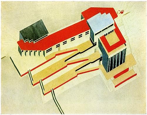 Affiche Yacht Club Lissitzky sur toile premium de 50x70cm pour amateurs d'art exigeants