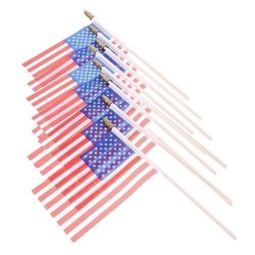 Drapeaux Américains en Polyester Résistant Lot de 200 Mini Drapeaux - 7