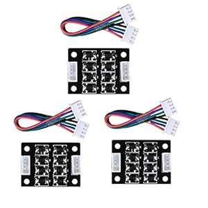 TUZUK TL-Smoother Zusatzmodul zur Beseitigung von Motorfiltern – Steuerung des Treibermoduls für 3D-Drucker (3 Stück)