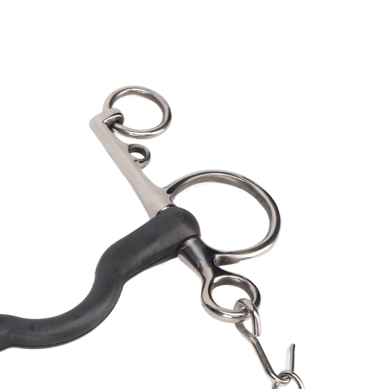 Filete De Boca De Caballo, Rodillo De Boca Para Masticar Caballo De Acero Inoxidable, Filete De Boca De Caballo Para Accesorios De Caballo(135mm)