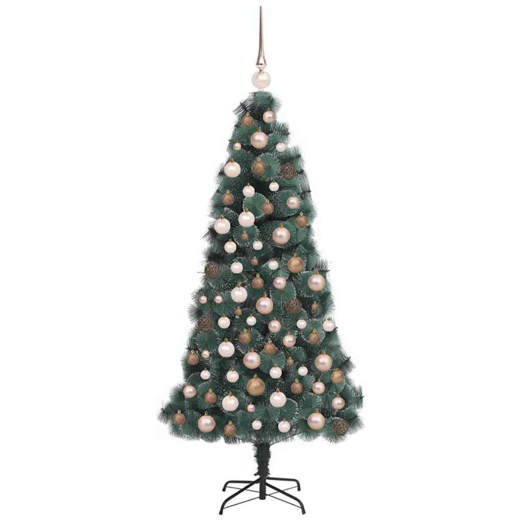 Sztuczna choinka z baldachimem zielona 120 cm, USB LED