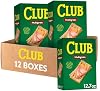 Galletas Saladas Club para Lonchera, Galletas Saladas, Multigrano, 152.4oz (12 Cajas) Multigrano 152.4 oz (Paquete de 12) 2