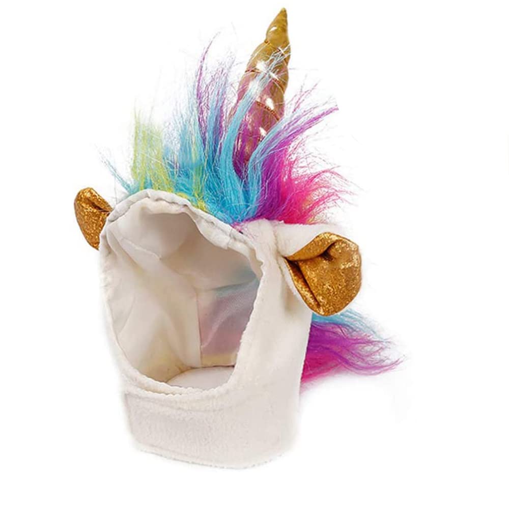Wejjue Unicorn Hat Pet Cosplay Cap Cat Costume Accessories Party Supplies for Cat Dog Puppy Pet