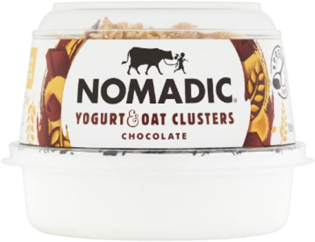 Nomadic Yogurt & Oat Clusters Chocolate 169g x 6